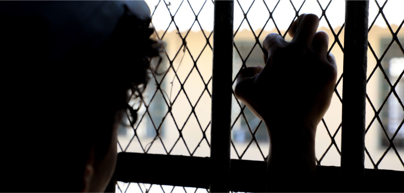 A detainee in Mansoura Central Correctional Facility.