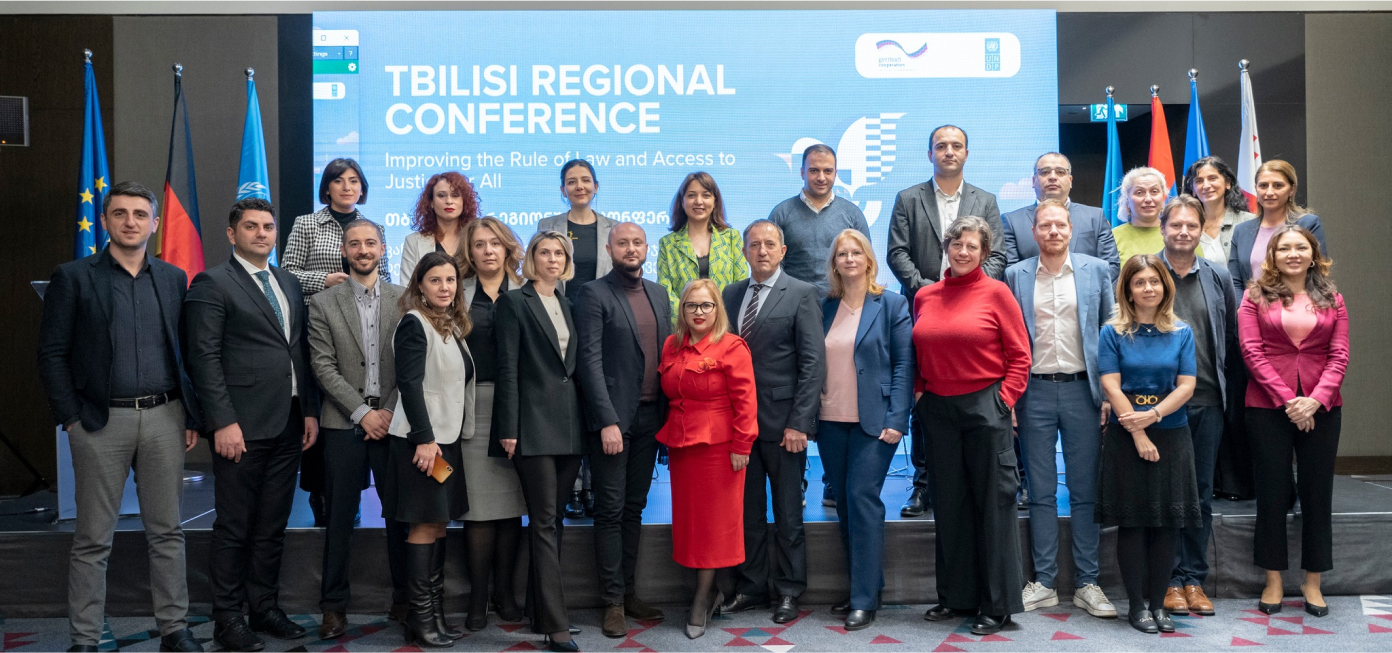 The Tbilisi conference, supported by UNDP and Germany, created a collaborative platform to strengthen institutions and ensure access to legal aid for all.