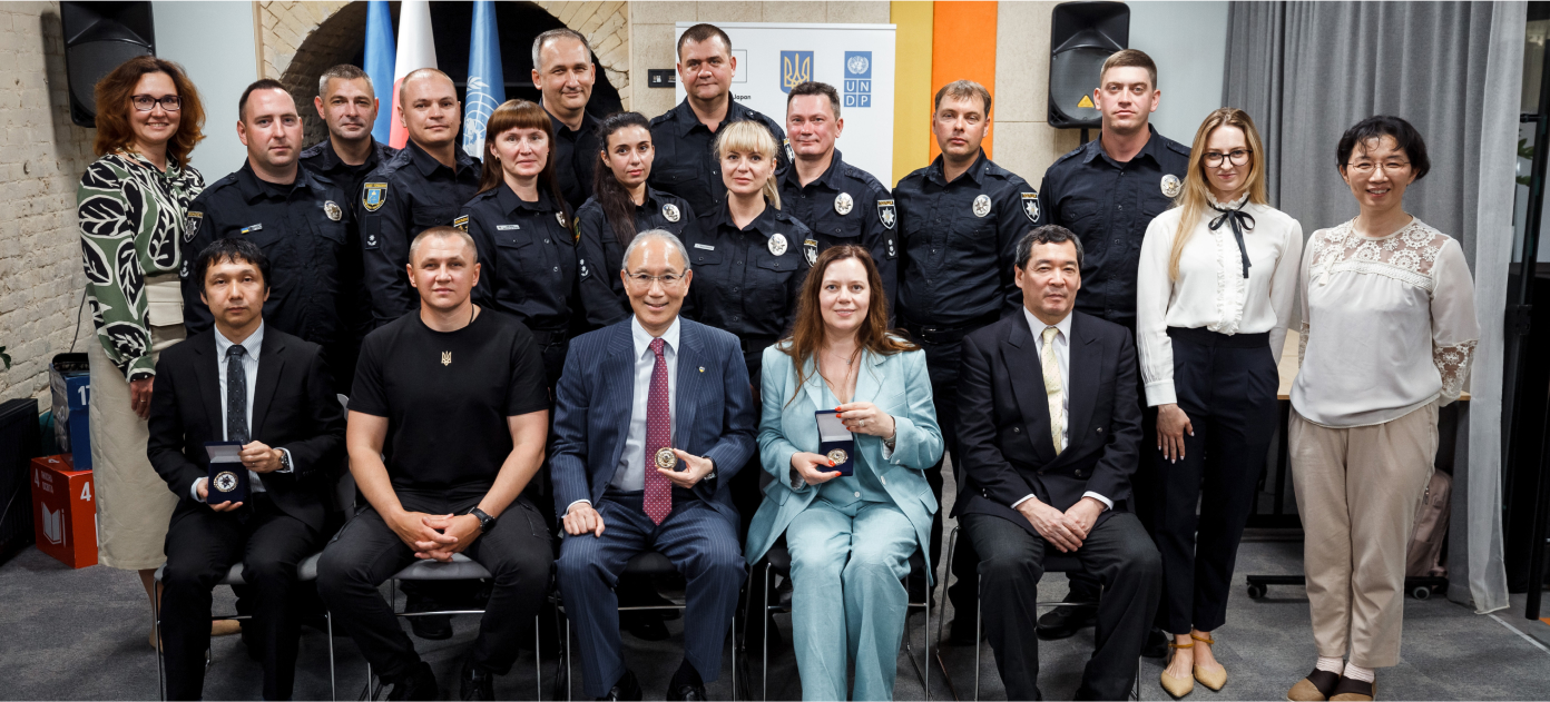 Representatives of the forensic units of the National Police of Ukraine met with the representatives of the Embassy of Japan in Ukraine and UNDP before a study visit to Japan.