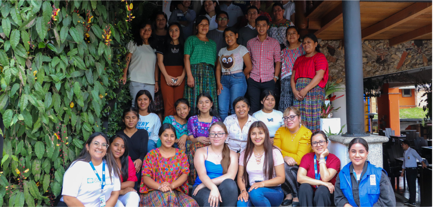 Closing of the first course held by the Youth Leaders Training School in Guatemala.