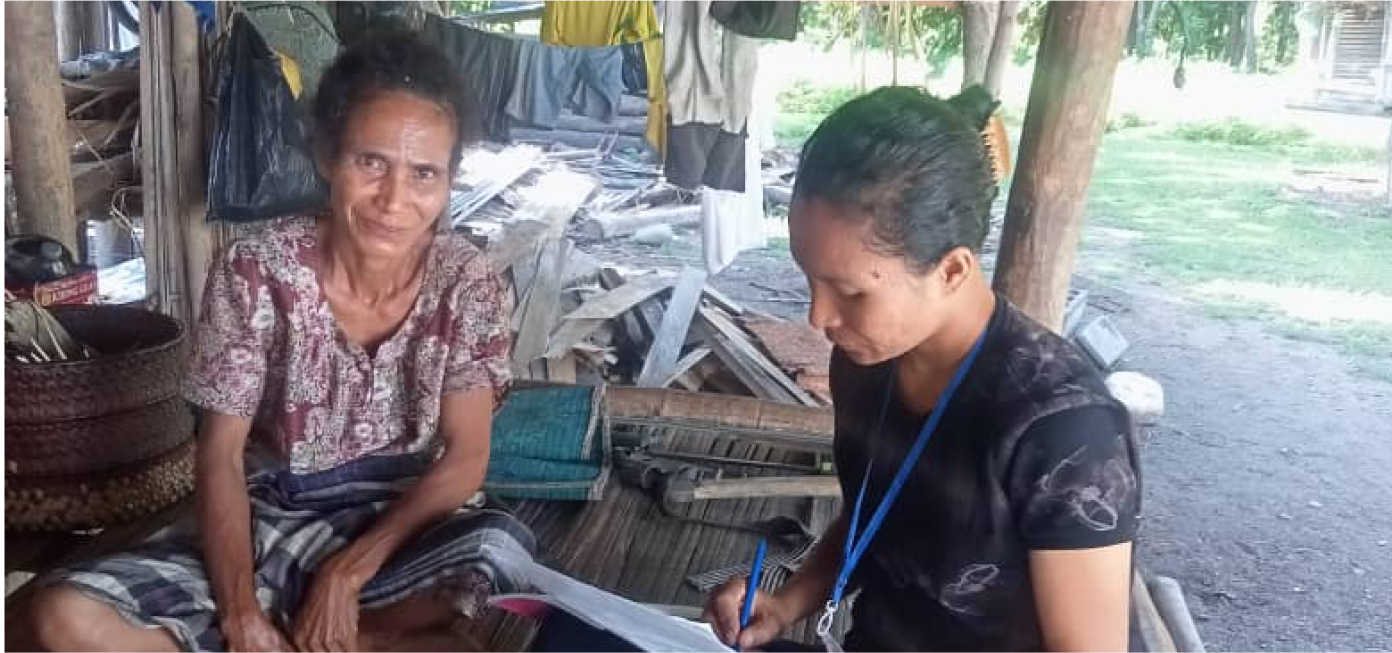 Consultations held by the Women Jurists Association of Timor-Leste (AFJTL)  on women’s access to land.