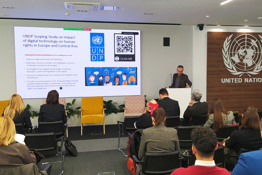 A multi-partner conference on the impact of digital technologies, including AI, on human rights.